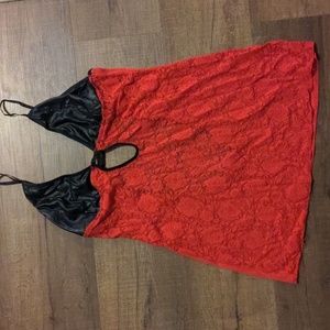 Red & Black lingerie